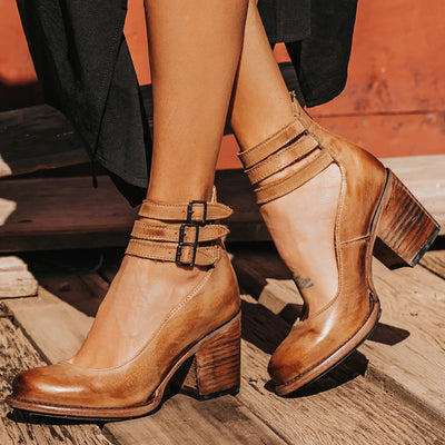 Angela | Sandalias vintage con tacón