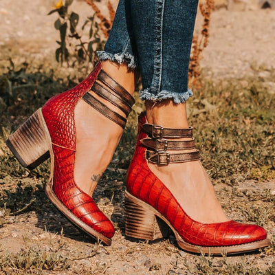 Angela | Sandalias vintage con tacón