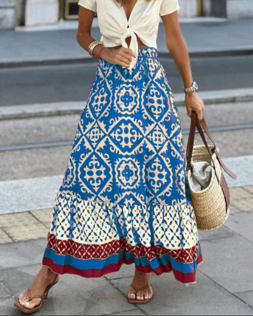 Aura | Falda larga boho Hily