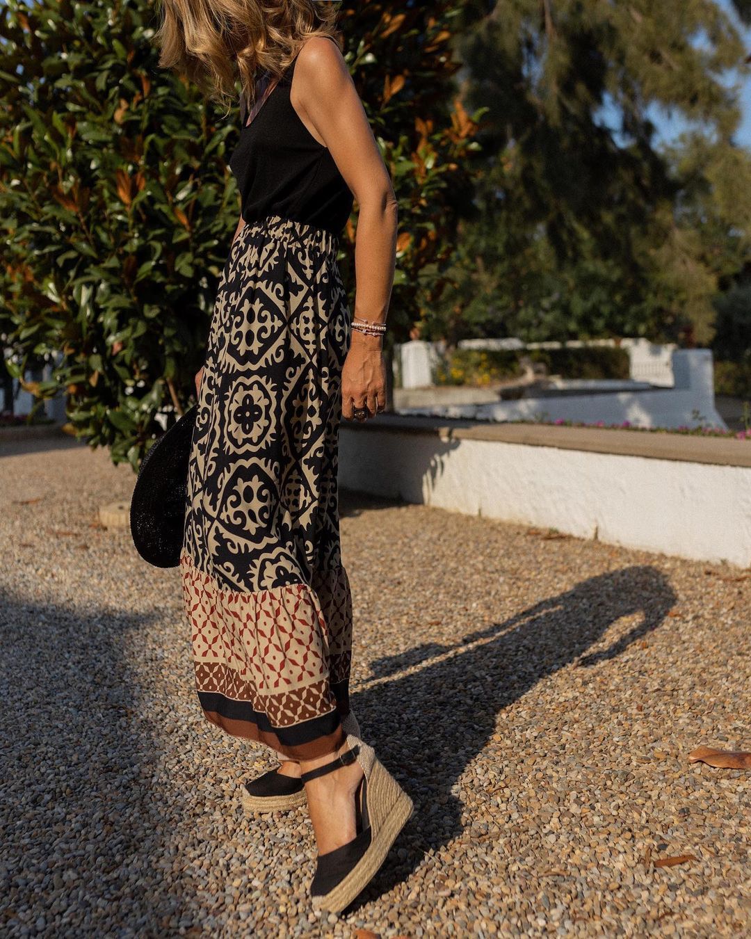 Aura | Falda larga boho Hily