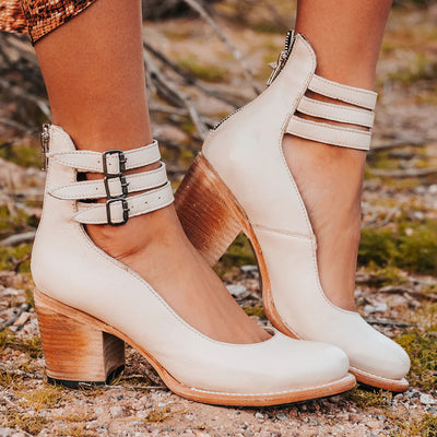 Angela | Sandalias vintage con tacón