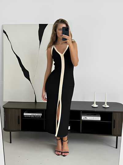 Gloria| Vestido Gloria con Cuello en V