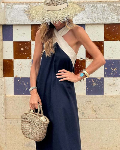 Sienna | Vestido de cuello cruzado