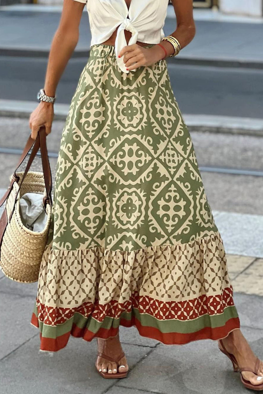 Aura | Falda larga boho Hily