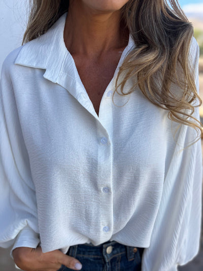 Lucía |Blusa larga con botones