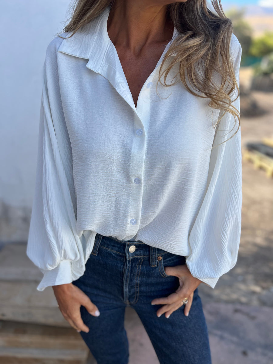 Lucía |Blusa larga con botones