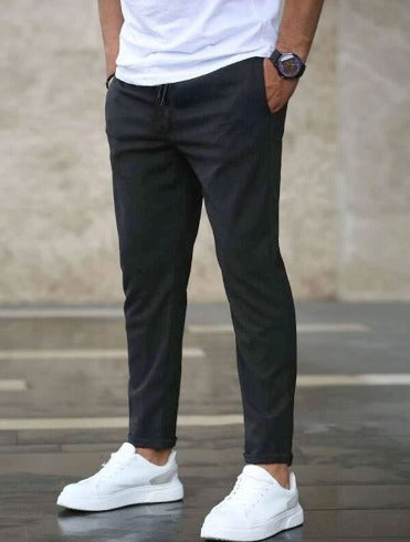 Efraín | Pantalones Recortados con Cordón Ajustable