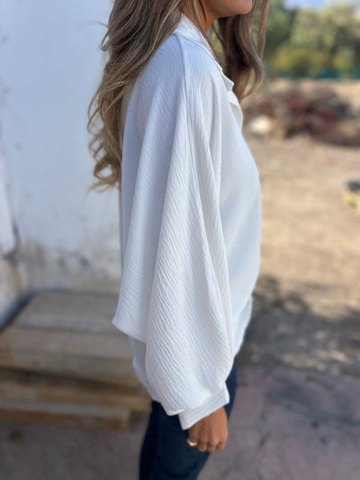 Lucía |Blusa larga con botones