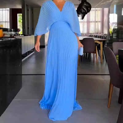 Pilar | Vestido Clásico Plisado