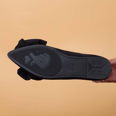 Luciana | Zapatos planos de punta puntiaguda