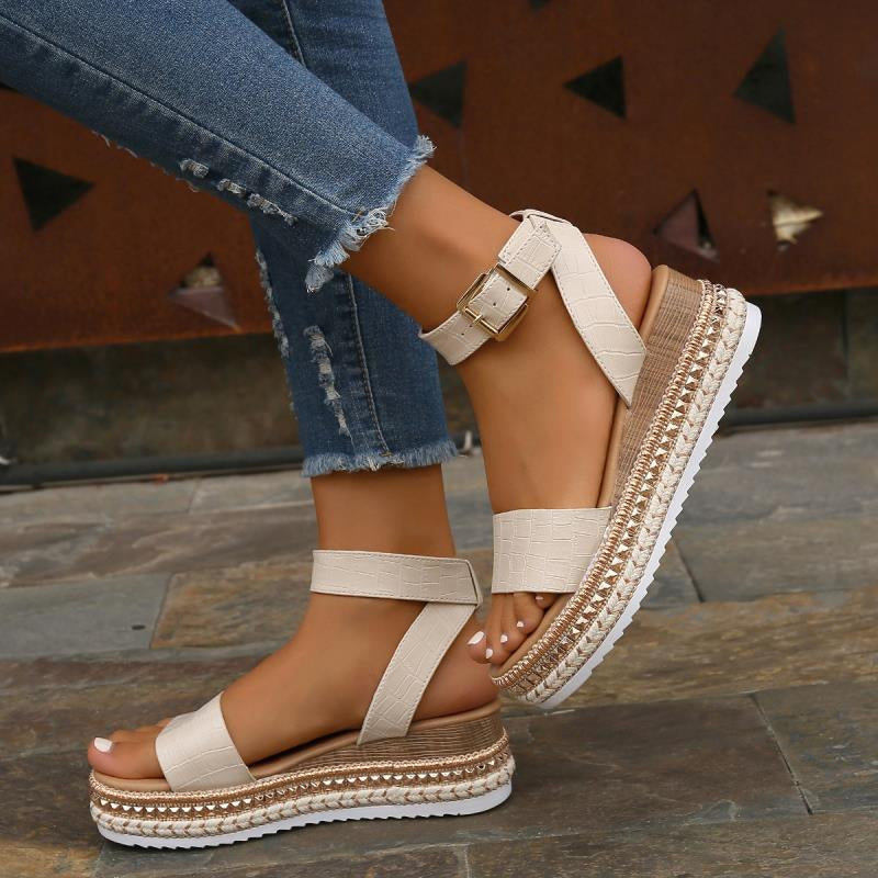 Micaela | Sandalias de plataforma casuales