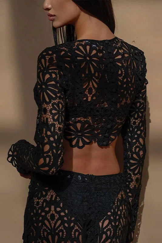 Elisa | Elegante conjunto de ganchillo