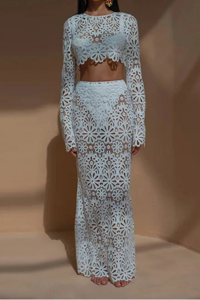 Elisa | Elegante conjunto de ganchillo