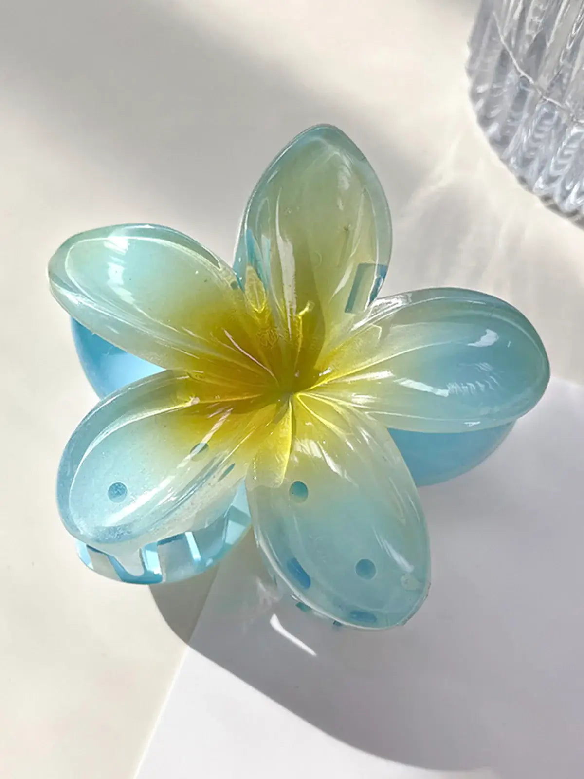 Angela | Pinza para el pelo Flor brillante