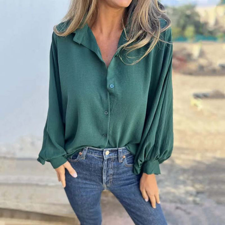 Lucía |Blusa larga con botones