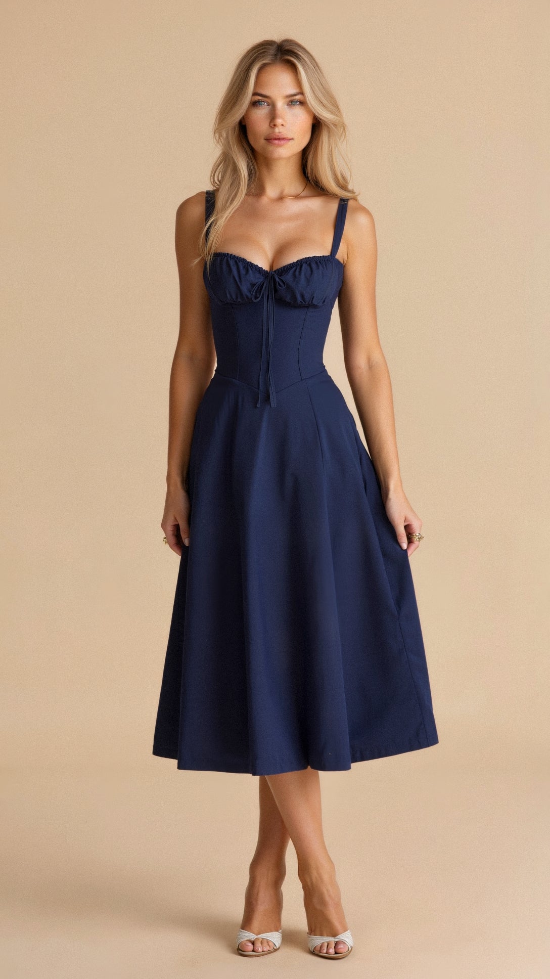 Madalena | Vestido de cintura