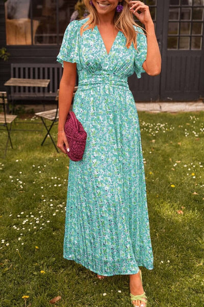 Catalina | Elegante Maxi Vestido con Cuello en V