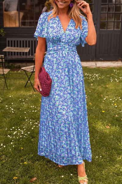 Catalina | Elegante Maxi Vestido con Cuello en V